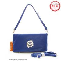 michael kors logo groot blauw schoudertas Winkelstraat pjfg3857